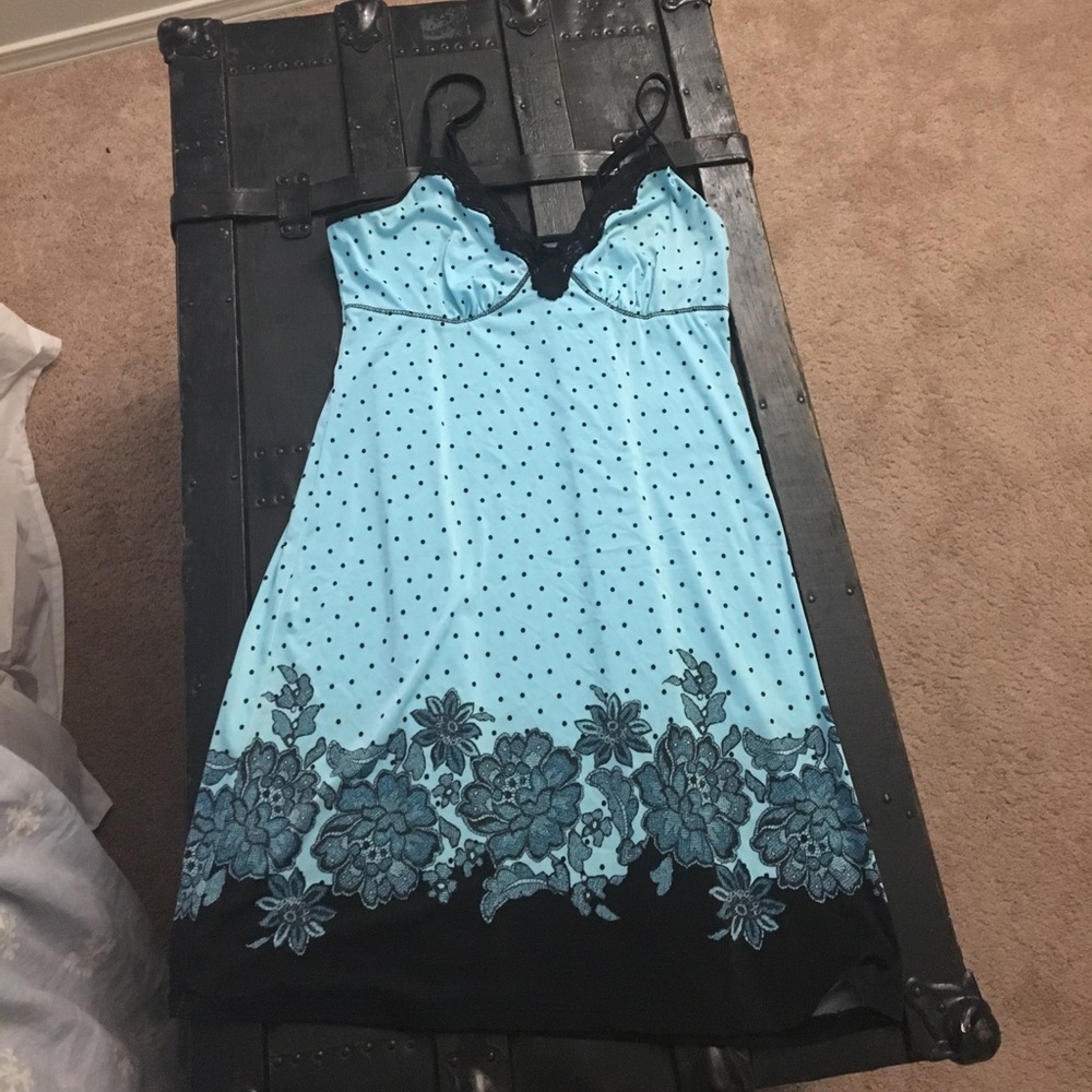 Blue nightgown