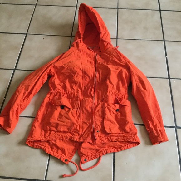 Orange jacket/coat - Picture 2 of 2