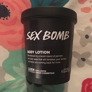 Lush sex bomb lotion