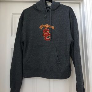 USC Trojans grey hoodie size large