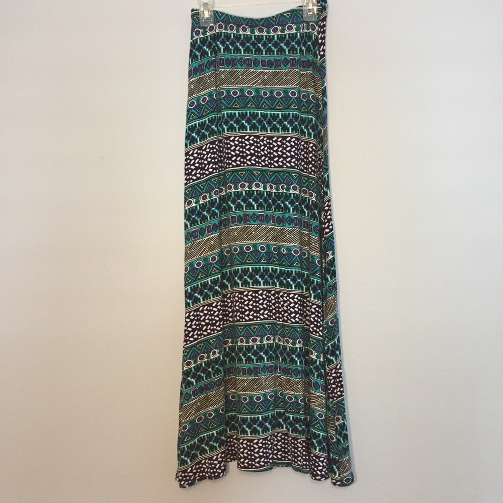 Tribal Maxi Skirt