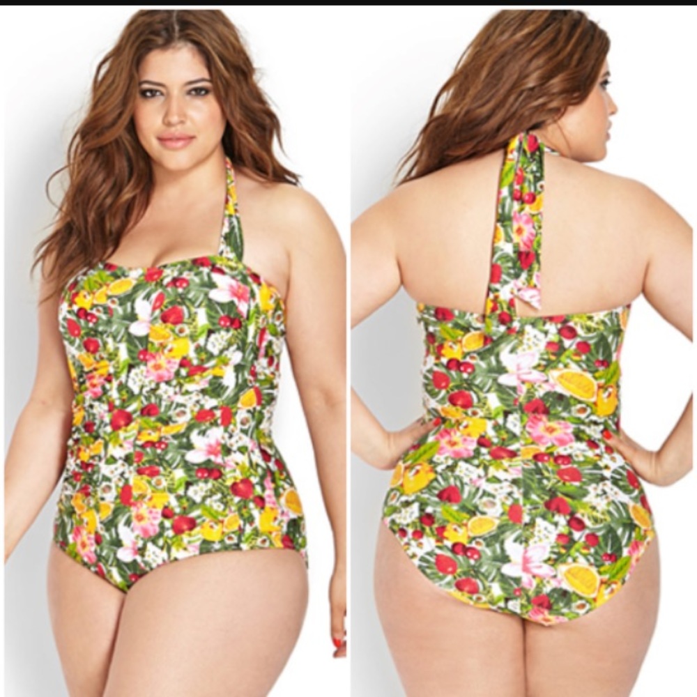 Forever 21 Forbidden Fruit Underwire Swim Suit