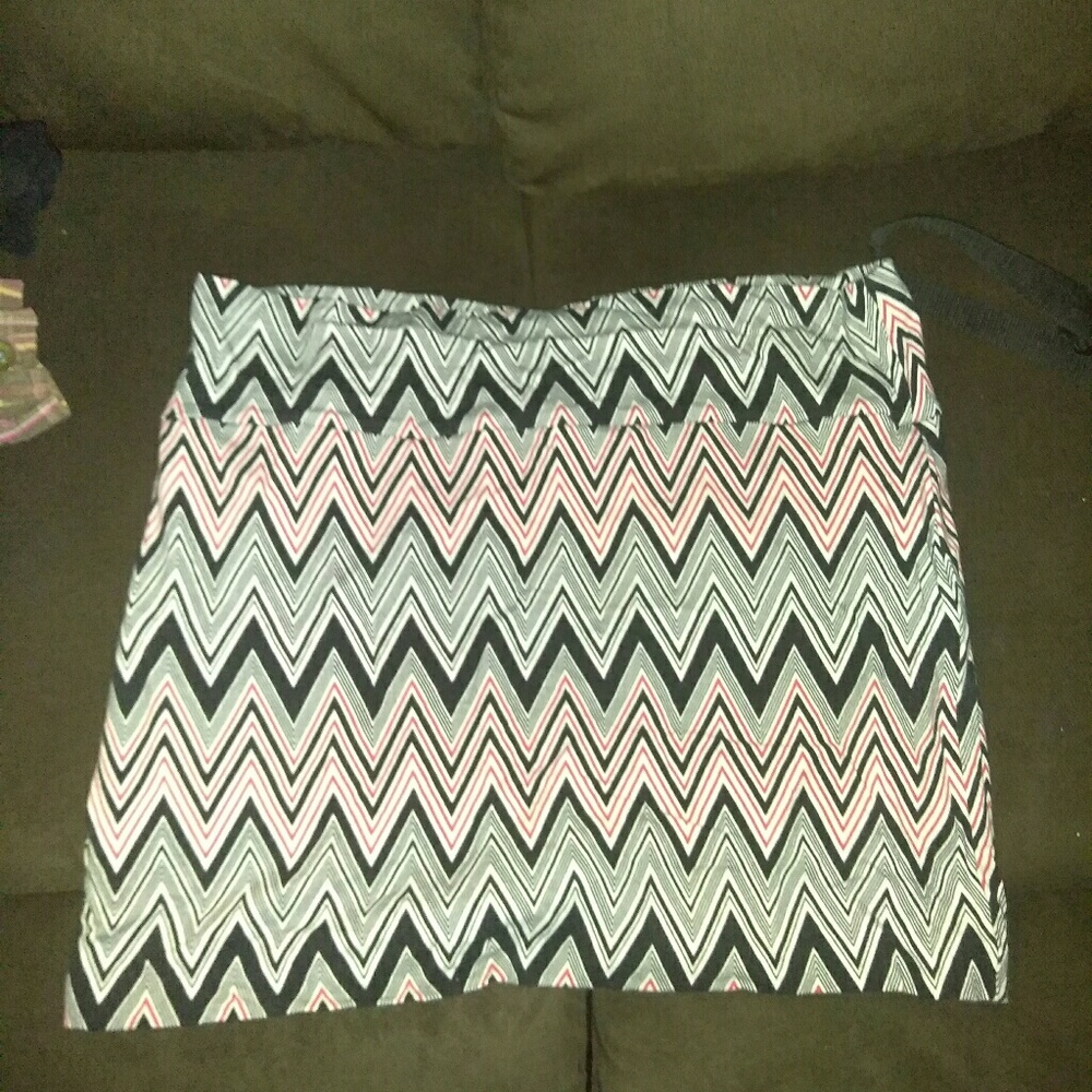 Zig zag skirt