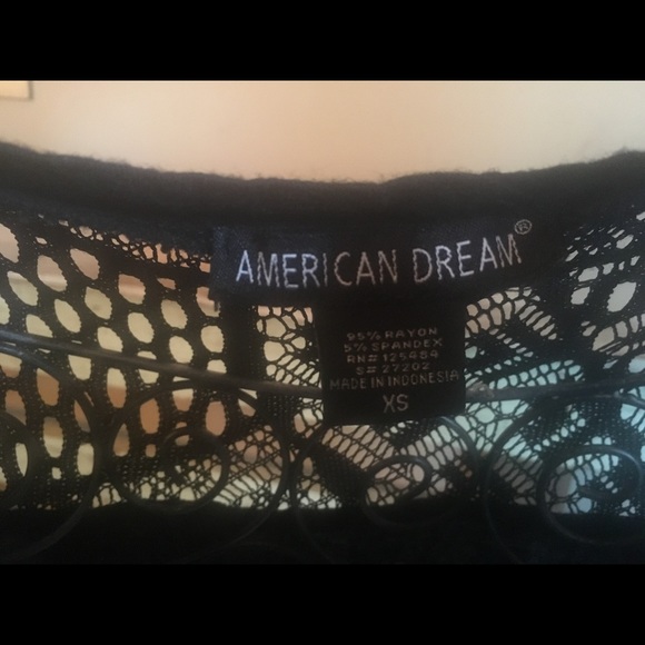 Lacey black blouse Size XS - Picture 3 of 3