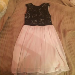 Black and White Formal Dress