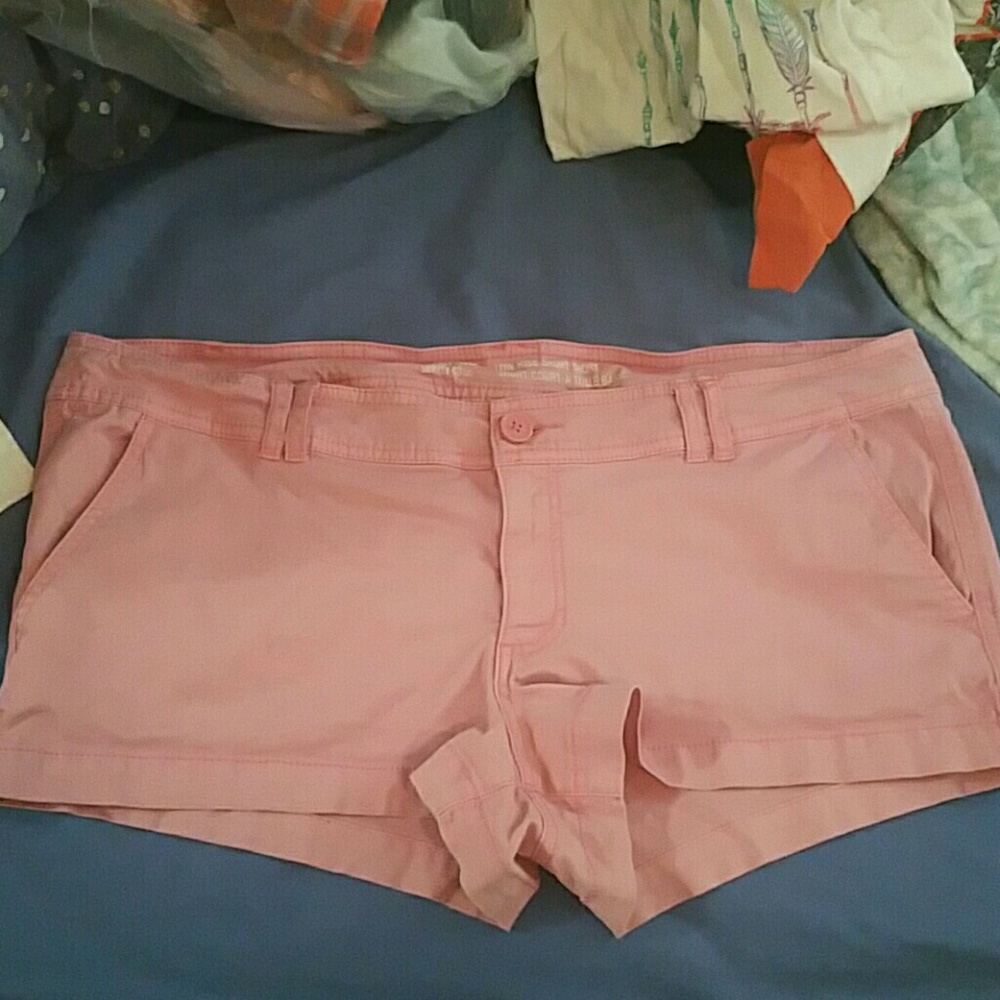 Pink shorts