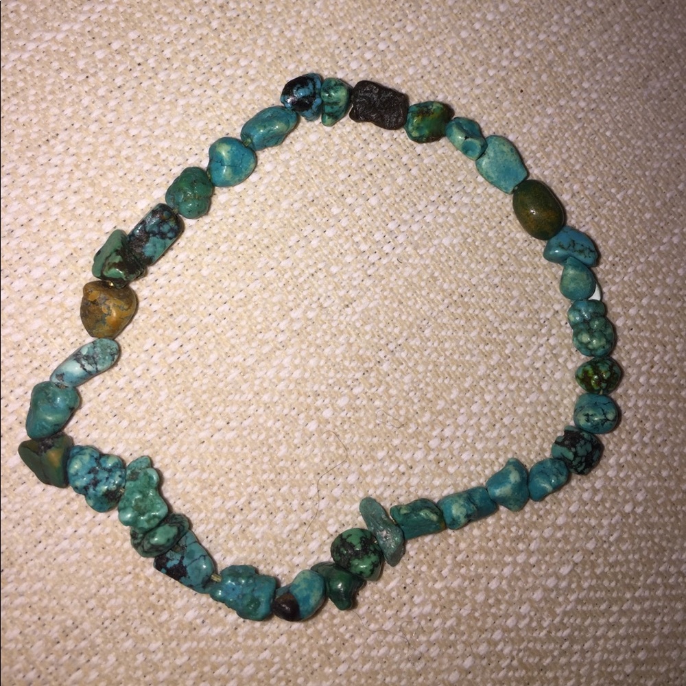Dainty turquoise bracelet