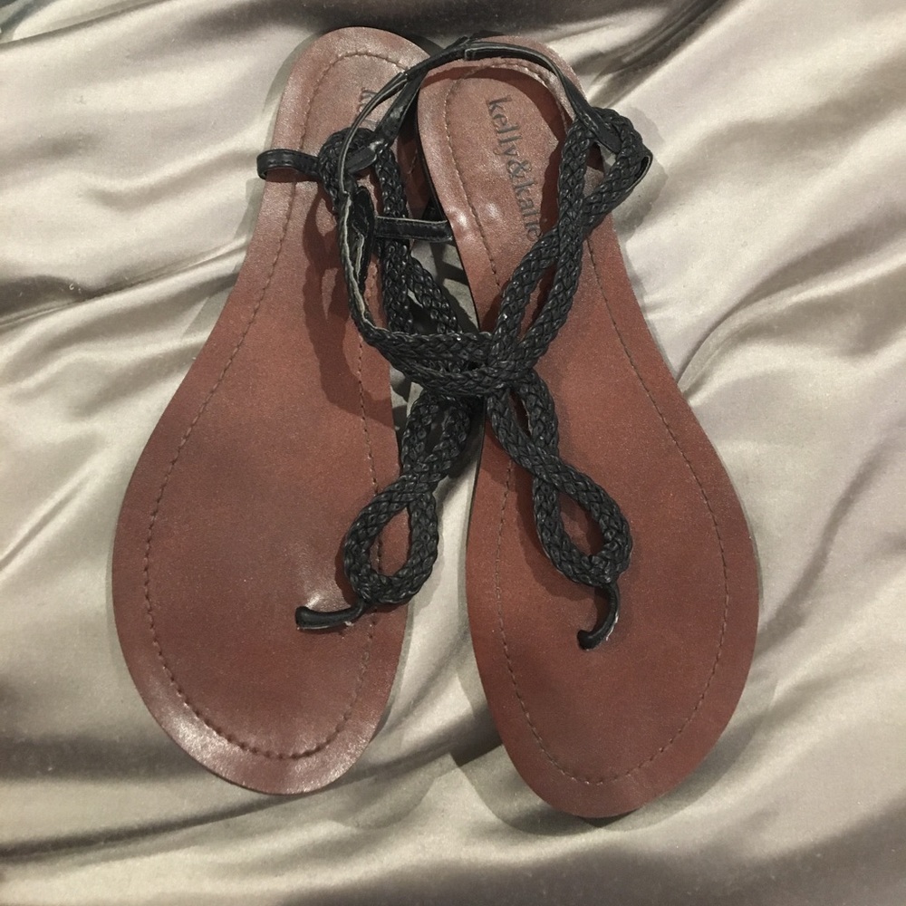 Black sandals