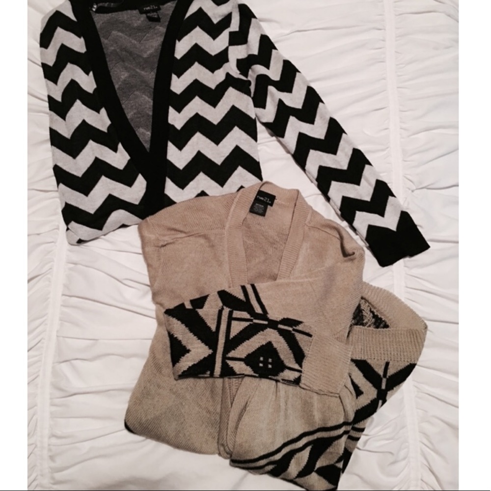 *Bundle* Two long cardigans