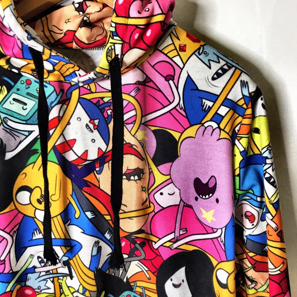 Adventure Time Character Hoodie