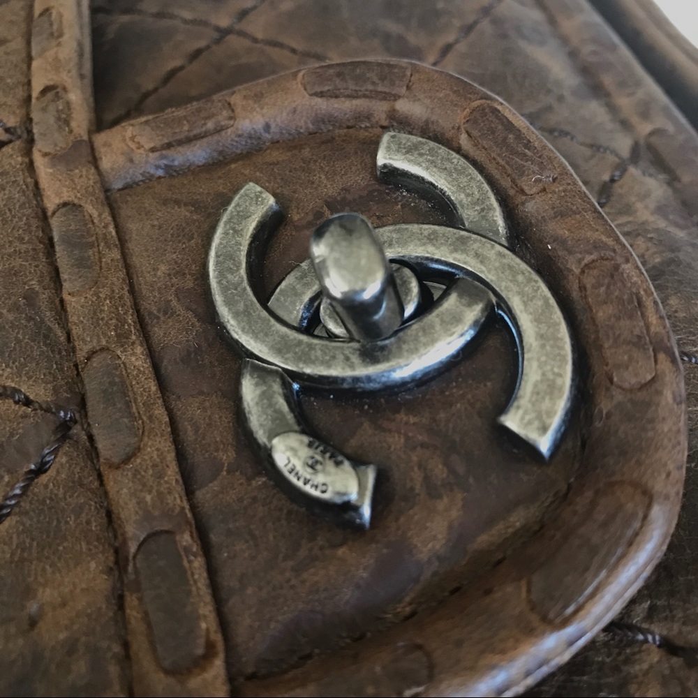 Chanel Speckled Calfskin Leather