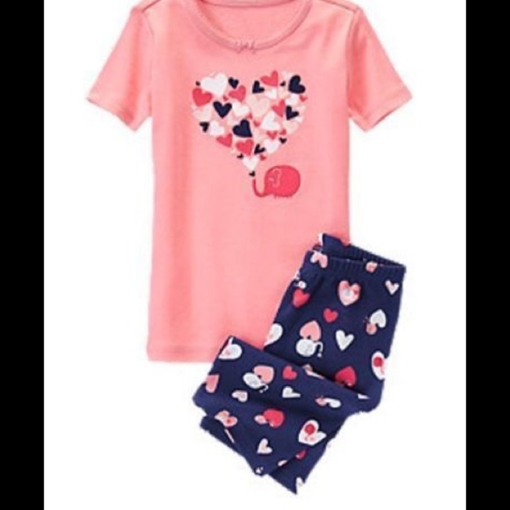 NEW GYMBOREE - Sz 3 Two Piece Pajamas ELEPHANTS