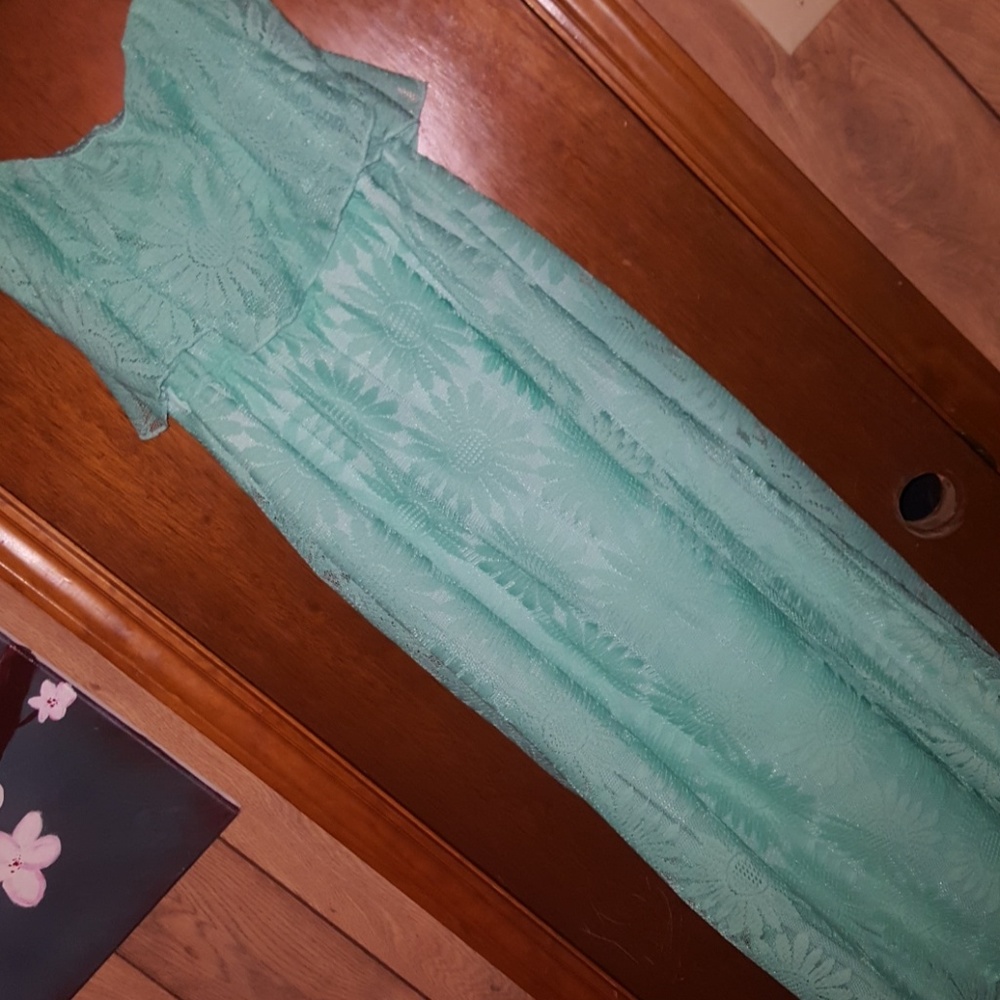 Strapless summer dress