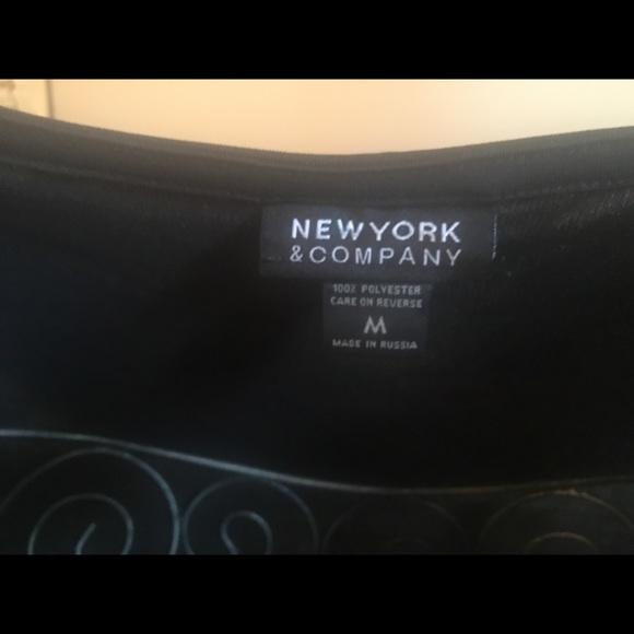 New York & Comp black wrap dress - Picture 3 of 3