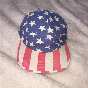 American flag hat