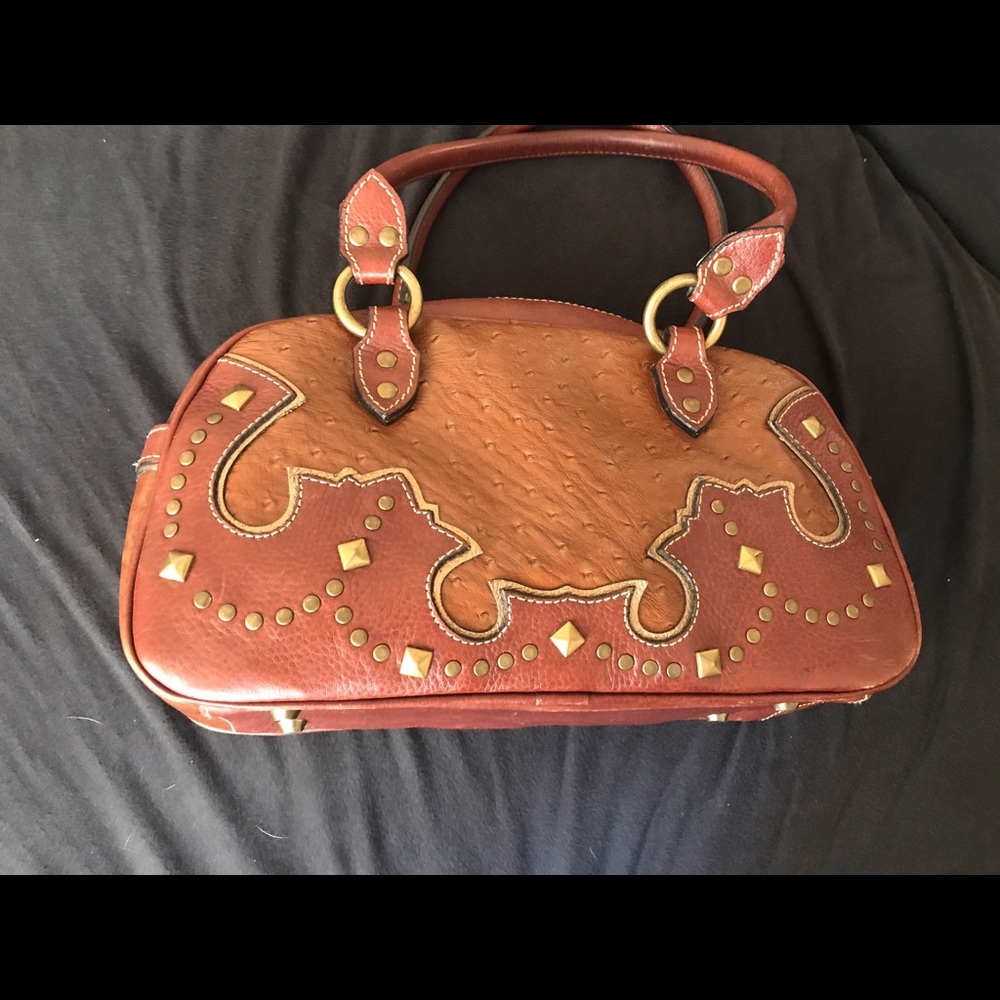 American west leather purse