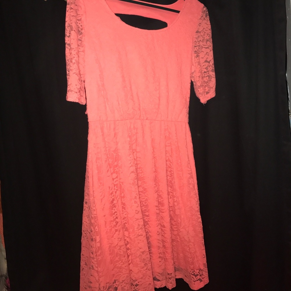 Coral sundress