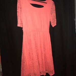 Coral sundress