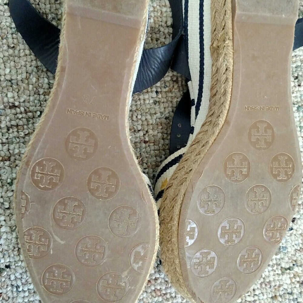 Tory Burch Karissa Wedge Sandals - Picture 3 of 3