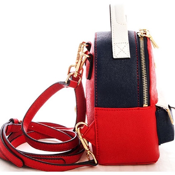 Adorable Color-Block Mini Backpack - Picture 2 of 4