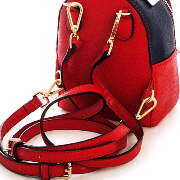 Adorable Color-Block Mini Backpack - Picture 3 of 4