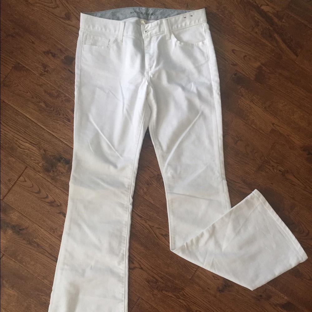 White Flare Jeans