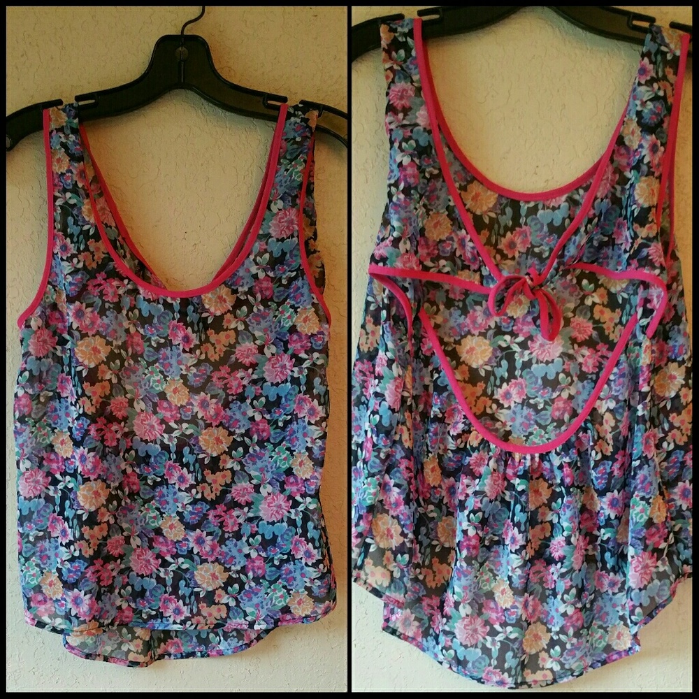 SOLD: Wet Seal Floral Top