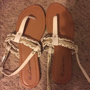 Sandals never worn