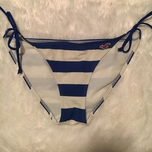 Hollister striped bikini bottom!