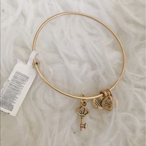Alex and Ani bracelet skeleton key
