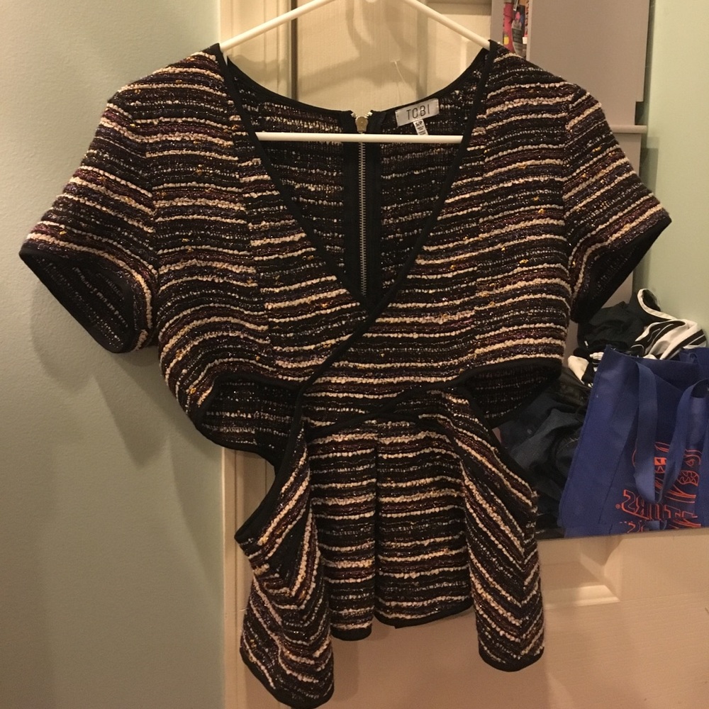 sparkly tobi top