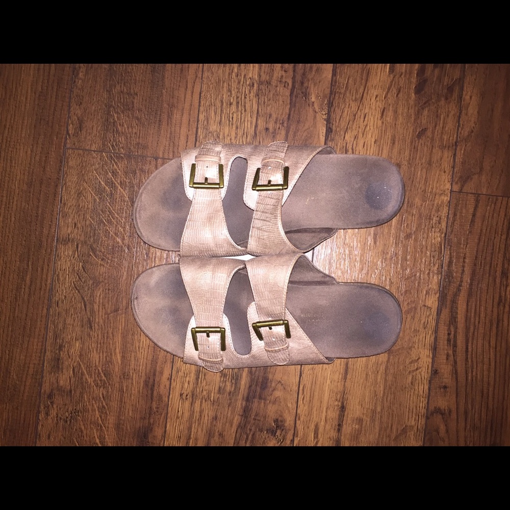Tan Jesus Sandals