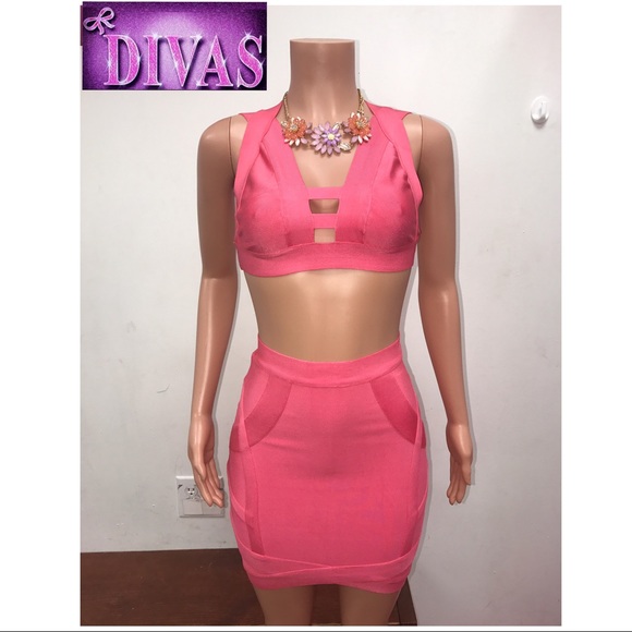 Set of two pieces Bandage dress. It stretches - Picture 5 of 5