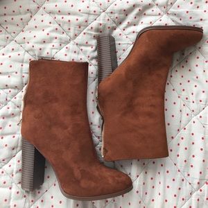 Brown Suede Boots