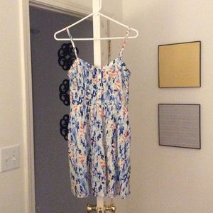 Watercolor cami dress