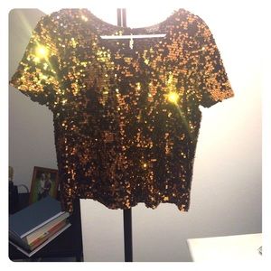 Sequin top