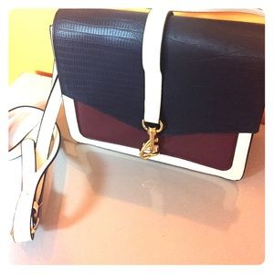 Atmosphere Faux Leather Crossbody Handbag.