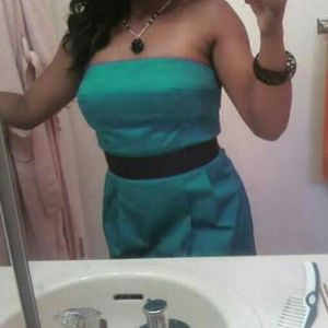 Strapless dress