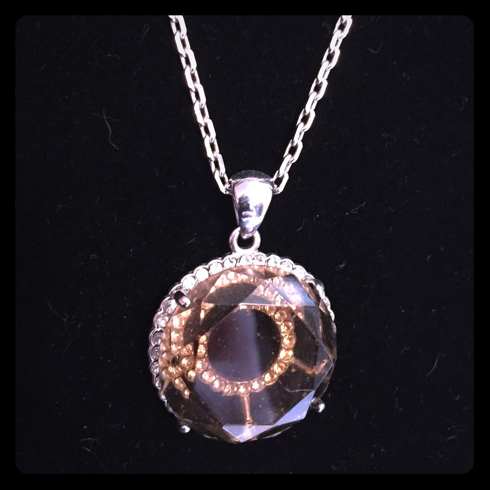IN STOCK Amber pendant necklace