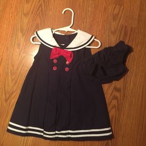 Baby girl sailor dress
