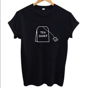 Tea Shirt Tee - Black