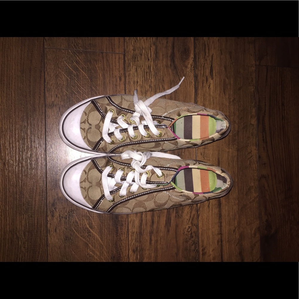 Coach Brand Tan Shoes