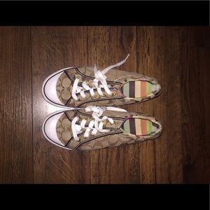Coach Brand Tan Shoes
