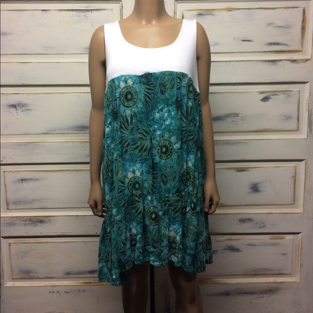 One of a kind upcycled dress size large