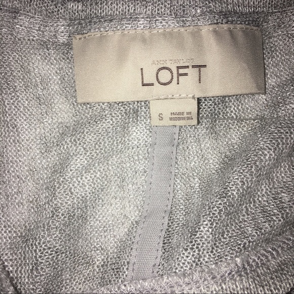 Loft Ann Taylor Thin Sweater Cover-up. Size Small - Picture 3 of 3
