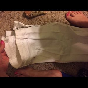 Abercrombie white jeans