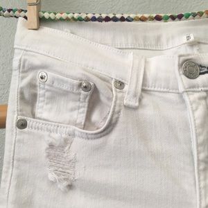 Rag and Bone Zipper Capri