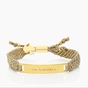 Kate Spade gold bracelet