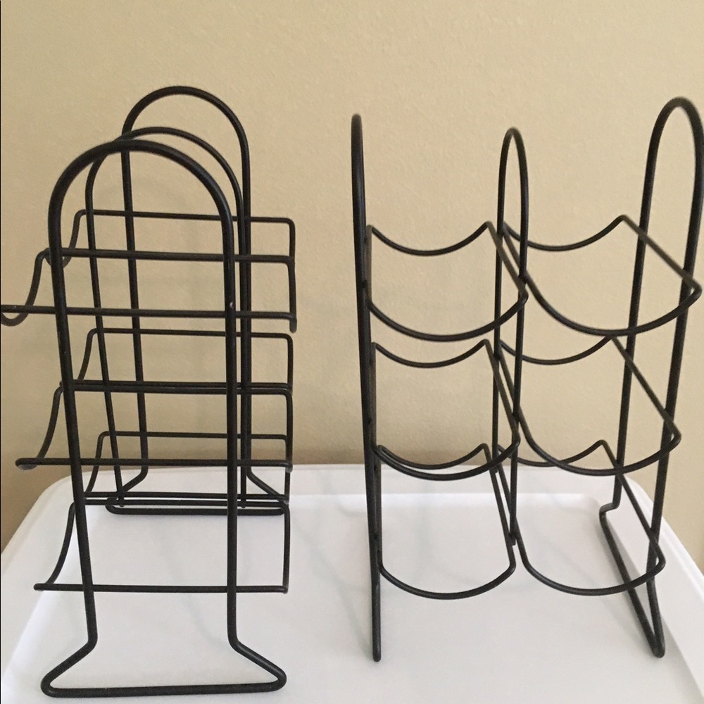 Pair of wine racks