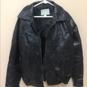 Haband Men's leather jacket size M